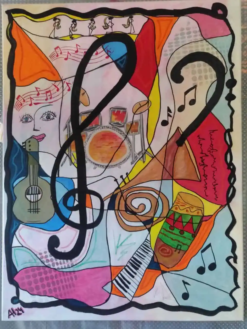 Kun je de muziek horen